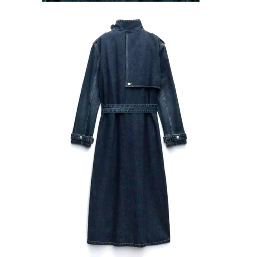Zara Denim Trench
